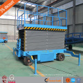 4 m china 2ton load CE mobile towable scissor lift platform/scissor lift for container